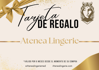 ATENEA LINGERIE TARJETA DE REGALO